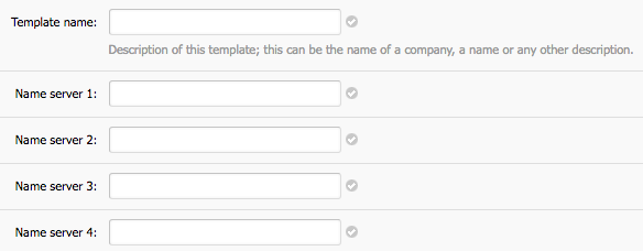 label and name servers