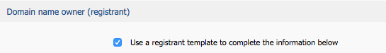 Registrant template