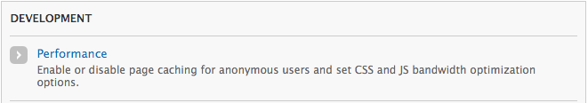 Development > performance
