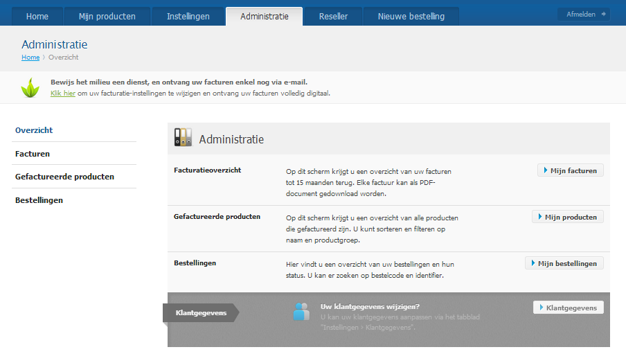 Administratie