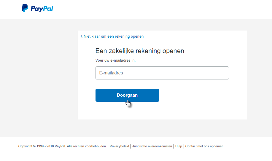 paypal emailadres
